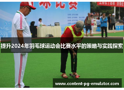 提升2024年羽毛球运动会比赛水平的策略与实践探索