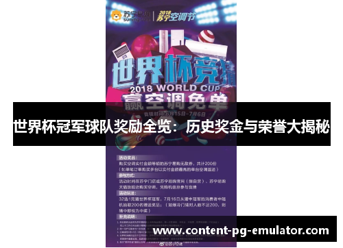 世界杯冠军球队奖励全览：历史奖金与荣誉大揭秘