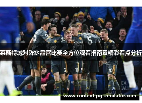 莱斯特城对阵水晶宫比赛全方位观看指南及精彩看点分析