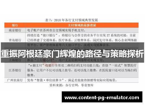 重振阿根廷豪门辉煌的路径与策略探析 重振阿根廷豪门辉煌的路径与策略探析